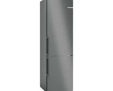 Kühl- und Gefrierkombination Bosch KGN39VXCT BxHxT 60 x 203 x 66,5 cm Kühlteil 260 l Gefrierteil 103 l schwarz