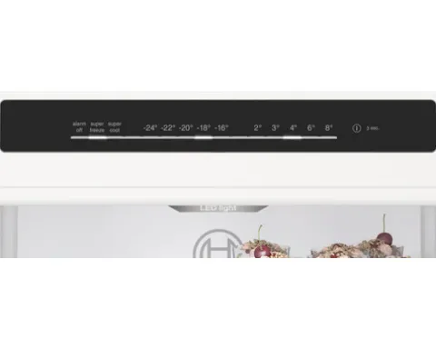 Kühl- und Gefrierkombination Bosch KGN36VXCT BxHxT 60 x 186 x 66,5 cm Kühlteil 218 l Gefrierteil 103 l edelstahl