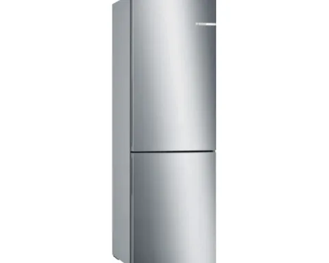 Kühl- und Gefrierkombination Bosch KGE36AICA BxHxT 60 x 186 x 65 cm Kühlteil 214 l Gefrierteil 94 l edelstahl