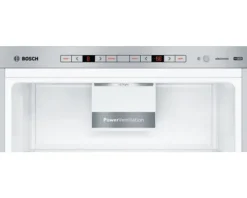Kühl- und Gefrierkombination Bosch KGE36AICA BxHxT 60 x 186 x 65 cm Kühlteil 214 l Gefrierteil 94 l edelstahl
