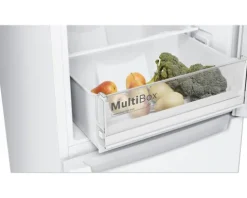 Kühl- und Gefrierkombination Bosch KGN33NWEB BxHxT 60 x 176 x 66 cm Kühlteil 193 l Gefrierteil 89 l