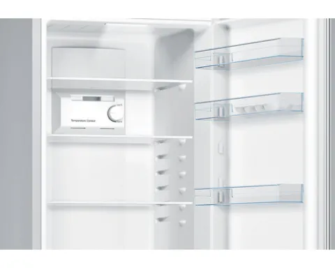 Kühl- und Gefrierkombination Bosch KGN36NLEA BxHxT 60 x 186 x 66 cm Kühlteil 216 l Gefrierteil 89 l edelstahl