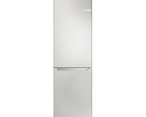 Kühl- und Gefrierkombination Bosch KGN36NLEA BxHxT 60 x 186 x 66 cm Kühlteil 216 l Gefrierteil 89 l edelstahl