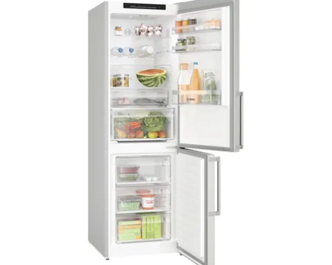 Kühl- und Gefrierkombination Bosch KGN36VICT BxHxT 60 x 186 x 66,5 cm Kühlteil 218 l Gefrierteil 103 l edelstahl