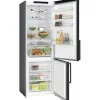 Kühl- und Gefrierkombination Bosch KGN49VXCT BxHxT 70 x 203 x 66,7 cm Kühlteil 311 l Gefrierteil 129 l schwarz