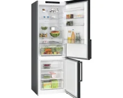 Kühl- und Gefrierkombination Bosch KGN49VXCT BxHxT 70 x 203 x 66,7 cm Kühlteil 311 l Gefrierteil 129 l schwarz