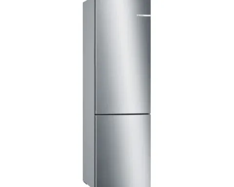 Kühl- und Gefrierkombination Bosch KGE39ALCA BxHxT 60 x 201 x 65 cm Kühlteil 249 l Gefrierteil 94 l silber