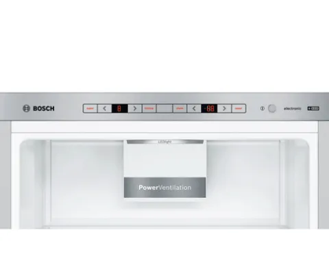 Kühl- und Gefrierkombination Bosch KGE39ALCA BxHxT 60 x 201 x 65 cm Kühlteil 249 l Gefrierteil 94 l silber