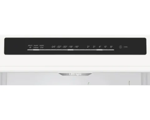 Kühl- und Gefrierkombination Bosch BxHxT 60 x 203 x 66,5 cm Kühlteil 260 l Gefrierteil 103 l weiß KGN392WCF