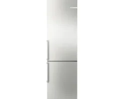 Kühl- und Gefrierkombination Bosch BxHxT 60 x 203 x 66,5 cm Kühlteil 260 l Gefrierteil 103 l silber KGN39AIAU
