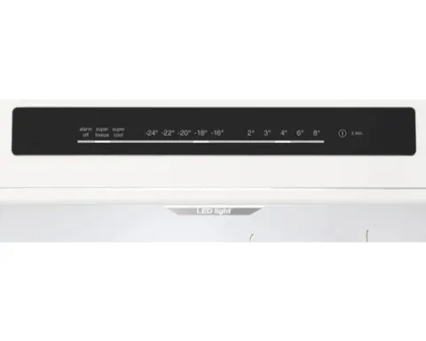 Kühl- und Gefrierkombination Bosch BxHxT 70 x 203 x 66,7 cm Kühlteil 311 l Gefrierteil 129 l silber KGN492IAF