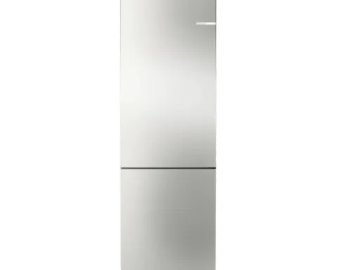 Kühl- und Gefrierkombination Bosch BxHxT 70 x 203 x 66,7 cm Kühlteil 311 l Gefrierteil 129 l silber KGN492IAF
