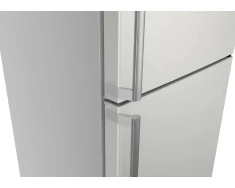 Kühl- und Gefrierkombination Bosch BxHxT 60 x 186 x 65 cm Kühlteil 218 l Gefrierteil 103 l silber KGN36VIBT