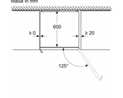 Kühl- und Gefrierkombination Bosch BxHxT 60 x 203 x 66,5 cm Kühlteil 260 l Gefrierteil 103 l edelstahl schwarz KGN39VXAT
