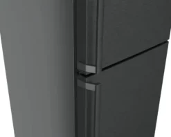 Kühl- und Gefrierkombination Bosch BxHxT 60 x 203 x 66,5 cm Kühlteil 260 l Gefrierteil 103 l edelstahl schwarz KGN39VXAT