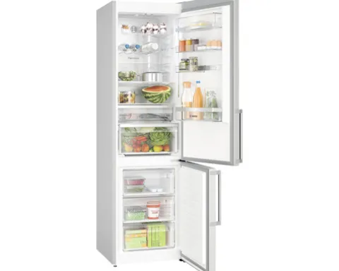 Kühl- und Gefrierkombination Bosch KGN39AIBT BxHxT 60 x 203 x 66,5 cm Kühlteil 260 l Gefrierteil 103 l edelstahl