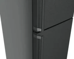 Kühl- und Gefrierkombination Bosch BxHxT 60 x 203 x 66,5 cm Kühlteil 260 l Gefrierteil 103 l edelstahl schwarz KGN39VXAU