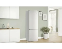 Kühl- und Gefrierkombination Bosch BxHxT 60 x 203 x 66,5 cm Kühlteil 260 l Gefrierteil 103 l silber KGN392I1F