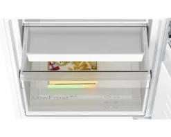 Kühl- und Gefrierkombination Bosch KIV86VSE0 BxHxT 54,1 x 177,2 x 54,8 cm Kühlteil 183 l Gefrierteil 84 l