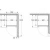 Kühl- und Gefrierkombination Bosch KGN39VICT BxHxT 60 x 203 x 66,5 cm Kühlteil 260 l Gefrierteil 103 l edelstahl