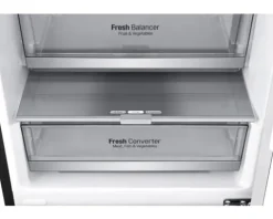 Kühl- und Gefrierkombination LG GBB92MCACP BxHxT 59.5 x 203 x 67.5 cm Kühlteil 277 l Gefrierteil 107 l für 5 Flaschen