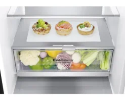 Kühl- und Gefrierkombination LG GBB92MCACP BxHxT 59.5 x 203 x 67.5 cm Kühlteil 277 l Gefrierteil 107 l für 5 Flaschen