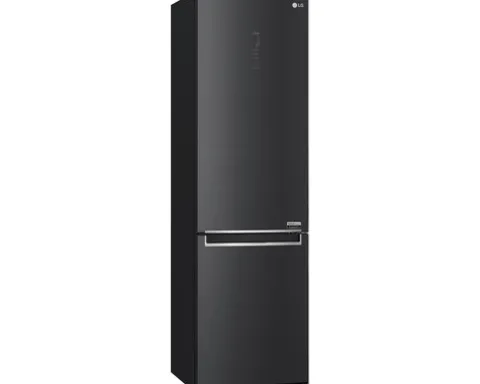 Kühl- und Gefrierkombination LG GBB92MCACP BxHxT 59.5 x 203 x 67.5 cm Kühlteil 277 l Gefrierteil 107 l für 5 Flaschen