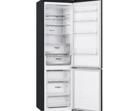 Kühl- und Gefrierkombination LG GBB92MCACP BxHxT 59.5 x 203 x 67.5 cm Kühlteil 277 l Gefrierteil 107 l für 5 Flaschen