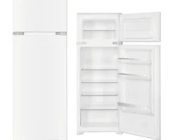 Kühl- und Gefrierkombination Wolkenstein BxHxT 54 x 145 x 54 cm Kühlteil 169 l Gefrierteil 36 l WDD230.4EEB