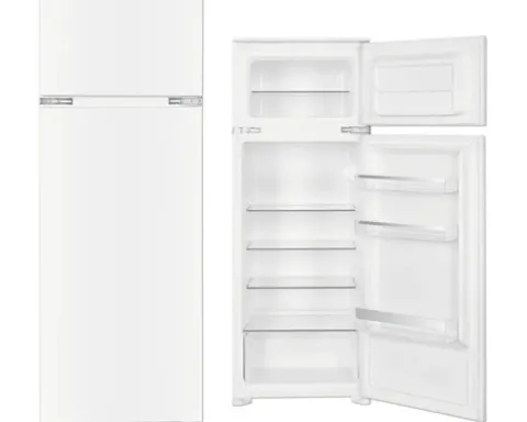 Kühl- und Gefrierkombination Wolkenstein BxHxT 54 x 145 x 54 cm Kühlteil 169 l Gefrierteil 36 l WDD230.4EEB