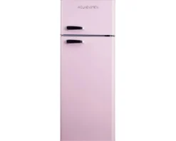 Kühl- und Gefrierkombination Wolkenstein GK212.4RT SP rosa BxHxT 54.5 x 145.6 x 62.6 cm Kühlteil 172 l Gefrierteil 39 l