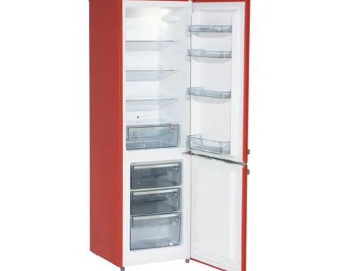 Kühl- und Gefrierkombination Wolkenstein KG250.4RT FR BxHxT 54.5 x 177.5 x 62.6 cm Kühlteil 180 l Gefrierteil 69 l