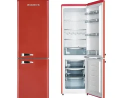 Kühl- und Gefrierkombination Wolkenstein KG250.4RT FR BxHxT 54.5 x 177.5 x 62.6 cm Kühlteil 180 l Gefrierteil 69 l