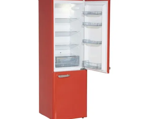 Kühl- und Gefrierkombination Wolkenstein KG250.4RT FR BxHxT 54.5 x 177.5 x 62.6 cm Kühlteil 180 l Gefrierteil 69 l