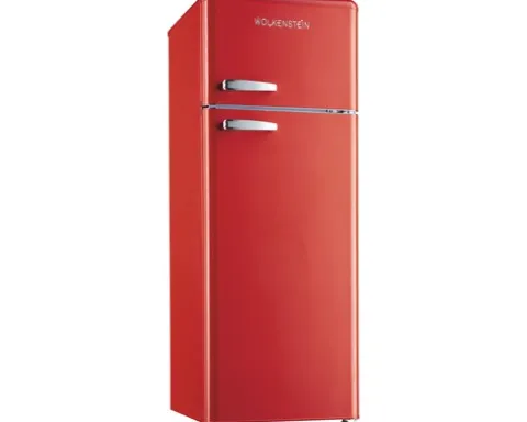Kühl- und Gefrierkombination Wolkenstein GK212.4RT FR BxHxT 54.5 x 145.6 x 62.6 cm Kühlteil 172 l Gefrierteil 39 l