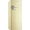 Kühl- und Gefrierkombination Wolkenstein GK212.4RT SC creme BxHxT 54.5 x 145.6 x 62.6 cm Kühlteil 172 l Gefrierteil 39 l