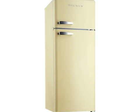 Kühl- und Gefrierkombination Wolkenstein GK212.4RT SC creme BxHxT 54.5 x 145.6 x 62.6 cm Kühlteil 172 l Gefrierteil 39 l