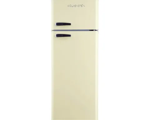 Kühl- und Gefrierkombination Wolkenstein GK212.4RT SC creme BxHxT 54.5 x 145.6 x 62.6 cm Kühlteil 172 l Gefrierteil 39 l