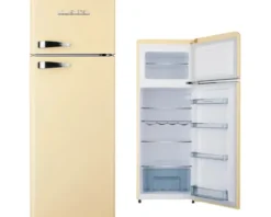 Kühl- und Gefrierkombination Wolkenstein GK212.4RT SC creme BxHxT 54.5 x 145.6 x 62.6 cm Kühlteil 172 l Gefrierteil 39 l