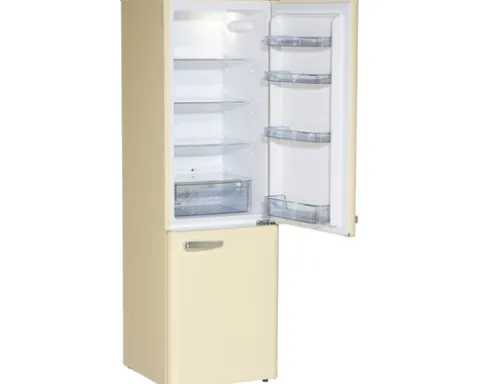 Kühl- und Gefrierkombination Wolkenstein KG250.4RT SC BxHxT 54.5 x 177.5 x 62.6 cm Kühlteil 180 l Gefrierteil 69 l