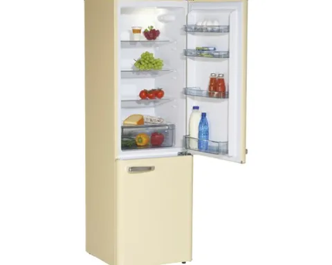 Kühl- und Gefrierkombination Wolkenstein KG250.4RT SC BxHxT 54.5 x 177.5 x 62.6 cm Kühlteil 180 l Gefrierteil 69 l