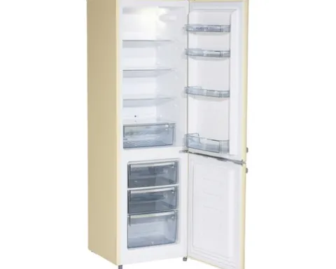 Kühl- und Gefrierkombination Wolkenstein KG250.4RT SC BxHxT 54.5 x 177.5 x 62.6 cm Kühlteil 180 l Gefrierteil 69 l