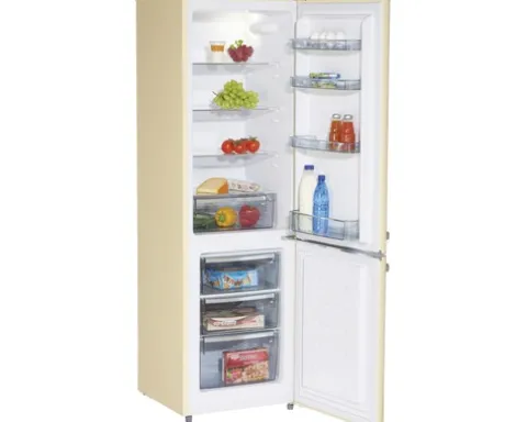Kühl- und Gefrierkombination Wolkenstein KG250.4RT SC BxHxT 54.5 x 177.5 x 62.6 cm Kühlteil 180 l Gefrierteil 69 l