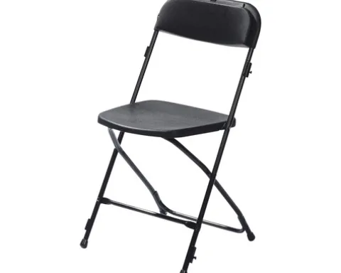Klappstuhl VEBA Budget Stahl schwarz