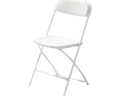 Klappstuhl VEBA Budget Stahl weiß