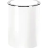 Kleine Wolke Schwingdeckeleimer Clap Mini 1,5 l schneeweiß glänzend