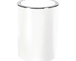 Kleine Wolke Schwingdeckeleimer Clap Mini 1,5 l schneeweiß glänzend