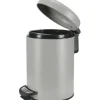 Kleine Wolke Treteimer One 3 l platin matt