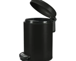 Kleine Wolke Treteimer One 3 l schwarz matt