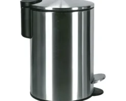 Kleine Wolke Treteimer Silence 3 l chrom glänzend